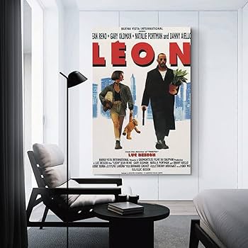 Amazon.co.jp: レオン 映画 ポスター オフィス ベッドルーム