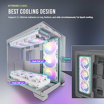 Amazon | ANTEC PCケース C8 Aluminum ホワイト アルミ製フロント