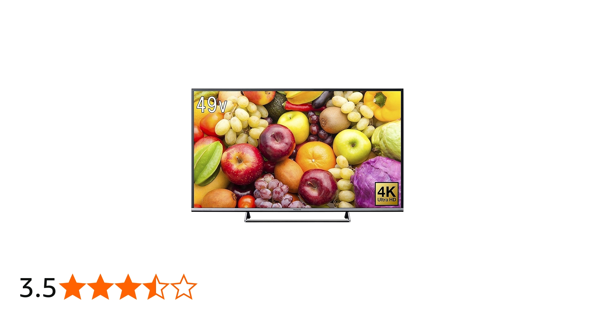 Amazon | パナソニック 49V型 液晶 テレビ ビエラ TH-49DX600 4K USB