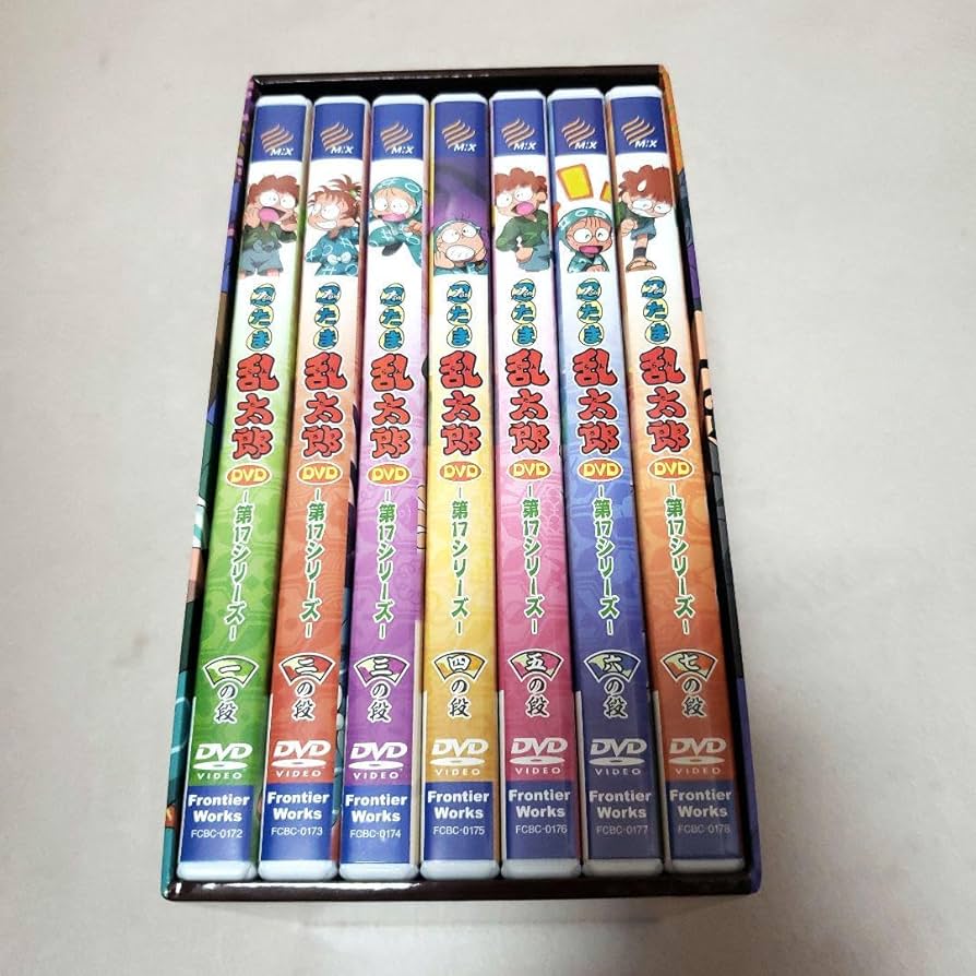 Amazon.co.jp: 収納BOX付アニメ 忍たま乱太郎 17シリーズ(全7巻) dvd