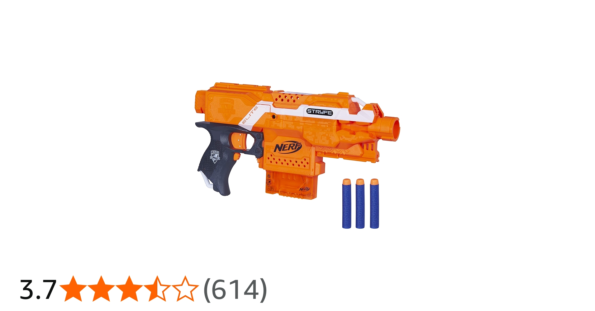 Amazon | ナーフ エリート ストライフ 電動 A0200 正規品 ダーツ6本