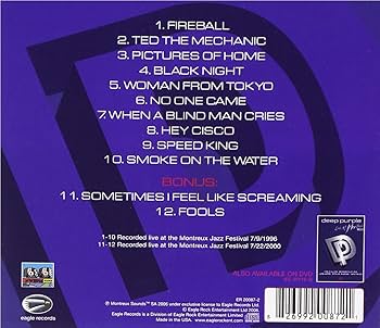 Deep Purple - Live At Montreux 1996 - Amazon.com Music