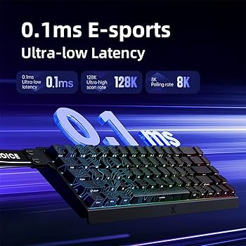 Amazon | ZMX MCHOSE ACE 68 磁気スイッチ RGB ゲーミングキーボード