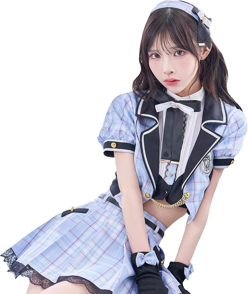 Amazon.co.jp: [Malymoon] コスプレ 緩苺 K-POP 制服 ブレザー