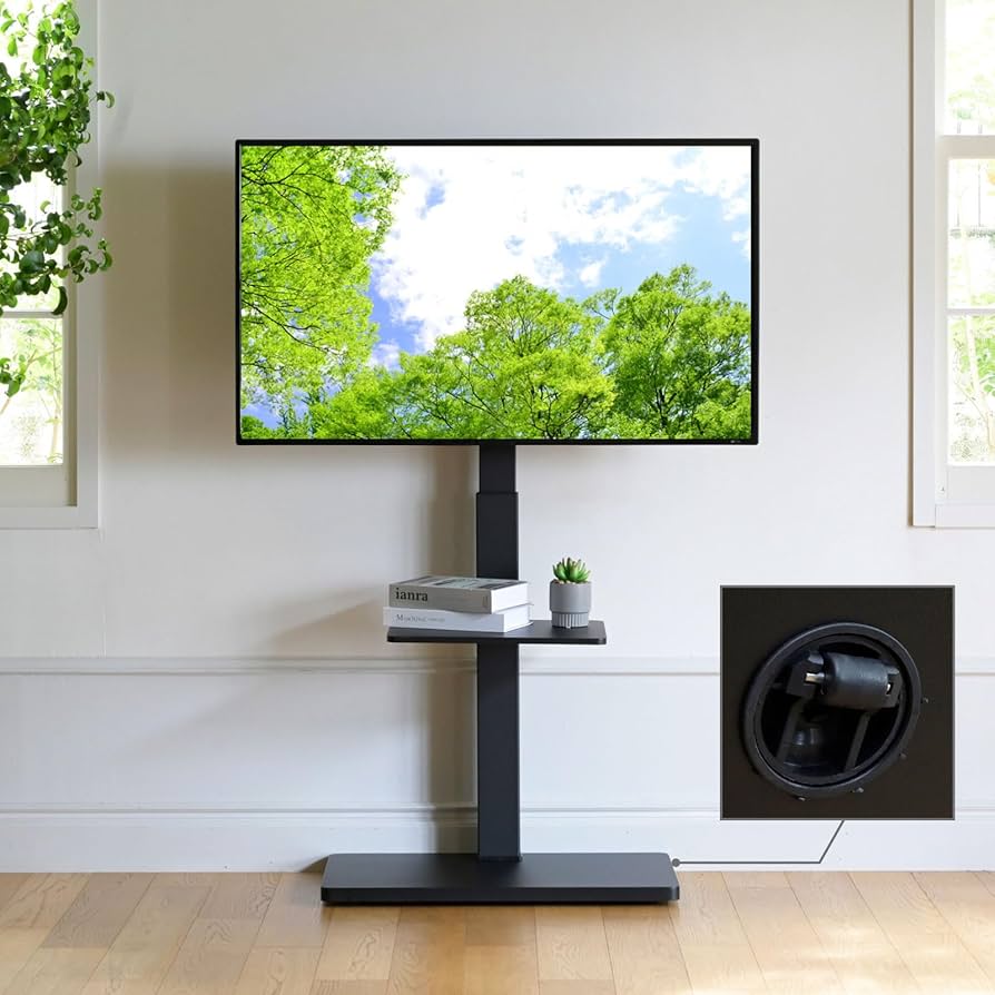 Amazon｜山善(YAMAZEN) テレビスタンド 壁寄せテレビスタンド 棚付き