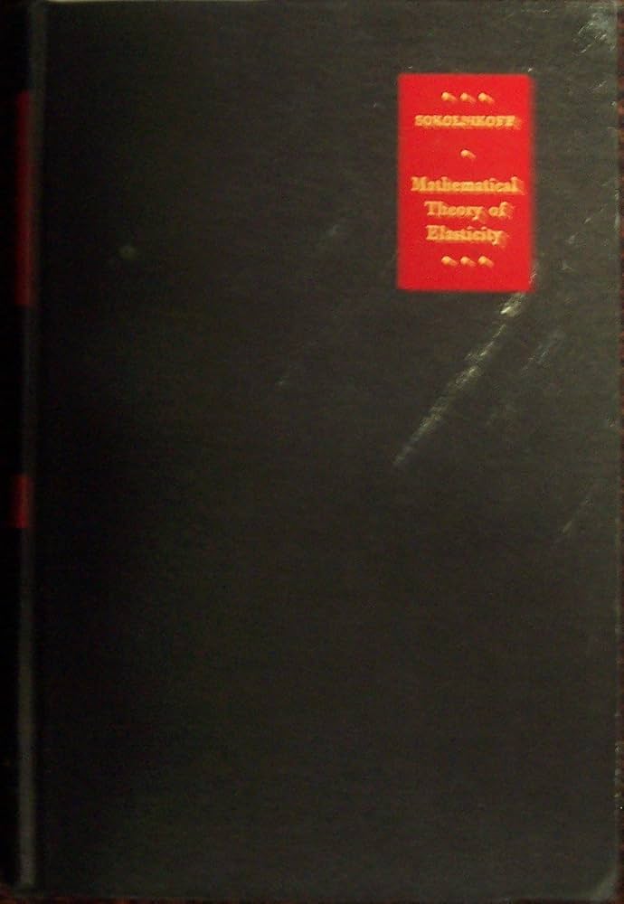 Amazon.com: Mathematical Theory of Elasticity: 9780070596290