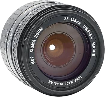 Sigma 28-135/3,8-5,6 aspherical IF Macro Objektiv für Nikon D