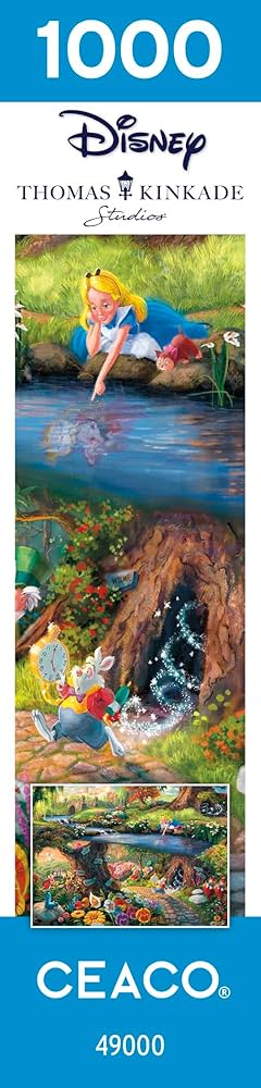 Amazon | Ceaco - ディズニー - トーマス・キンケード - 不思議の国の