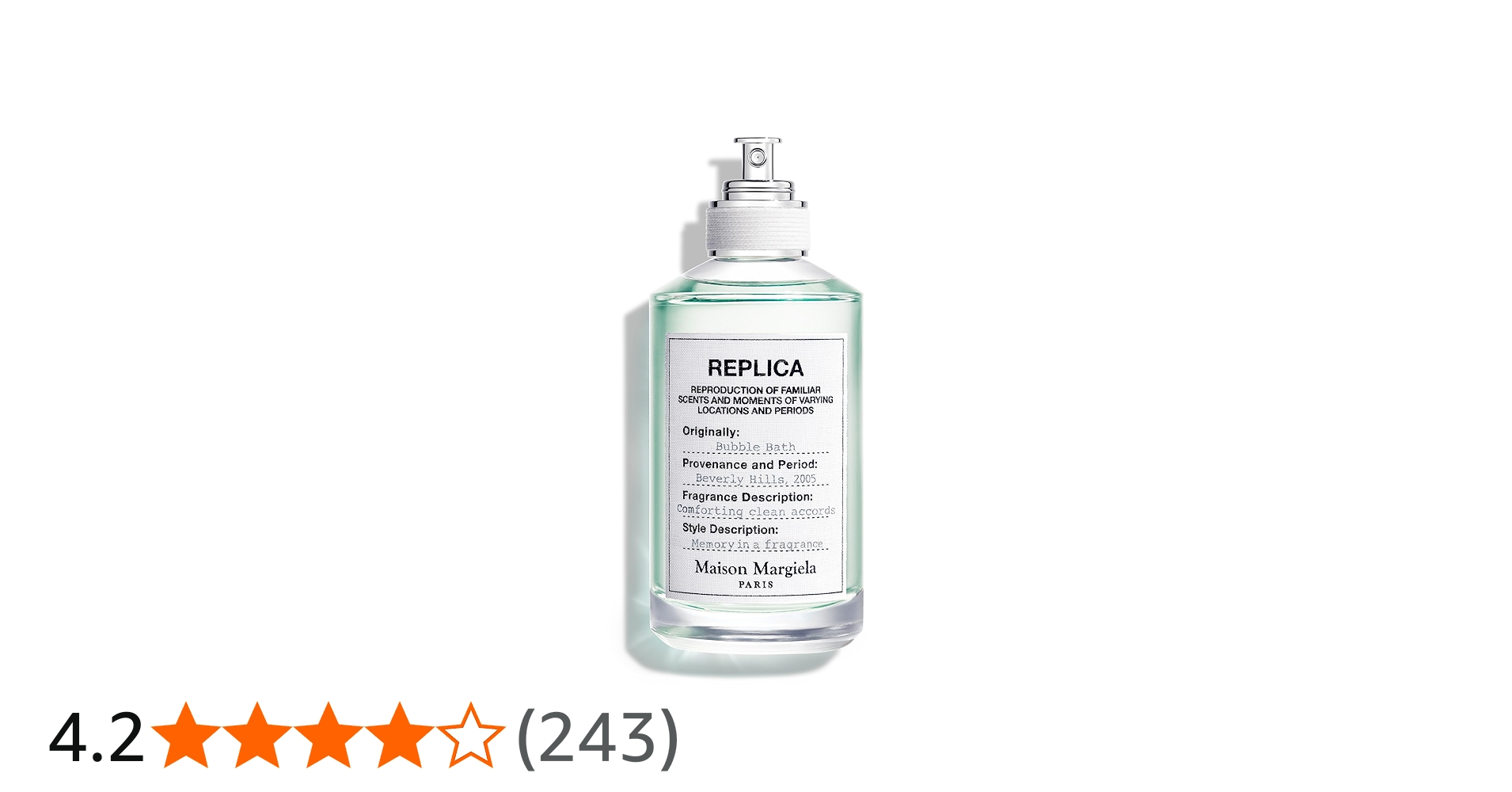 Amazon | メゾン マルジェラ レプリカ オードトワレ バブル バス EDT