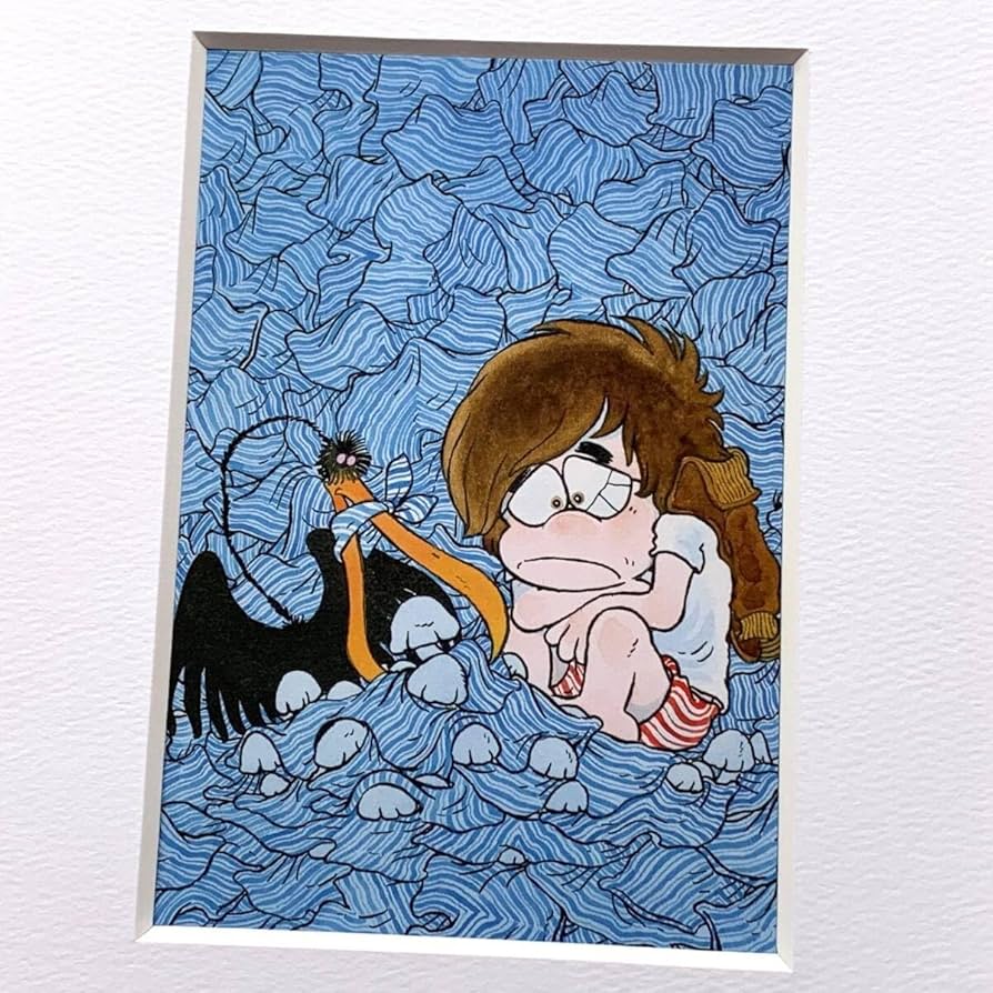 Amazon.co.jp: □松本零士『男おいどん』 B5サイズ 額入り イラスト