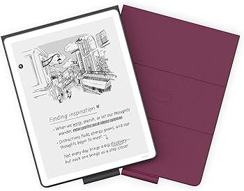 Amazon.com: New Amazon Kindle Scribe Folio Cover with Magnetic