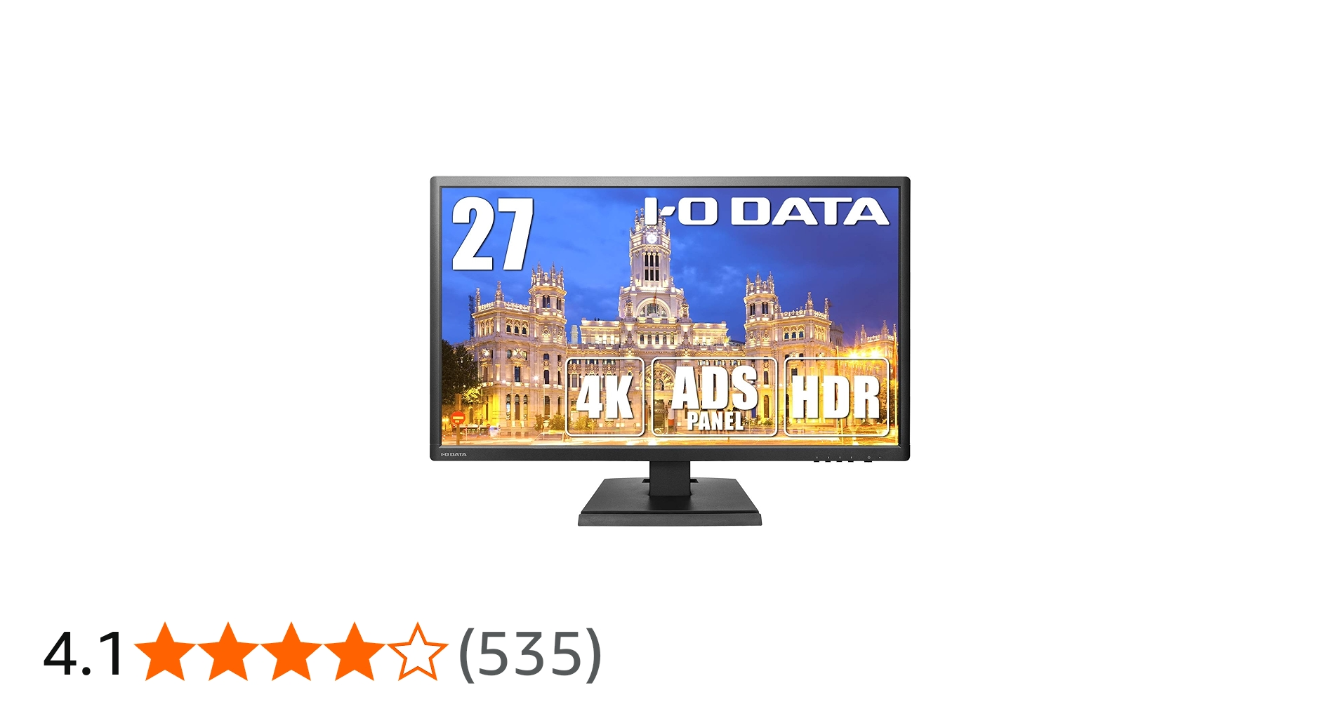 Amazon.co.jp: アイ・オー・データ 4K モニター 27インチ (60Hz) PS5