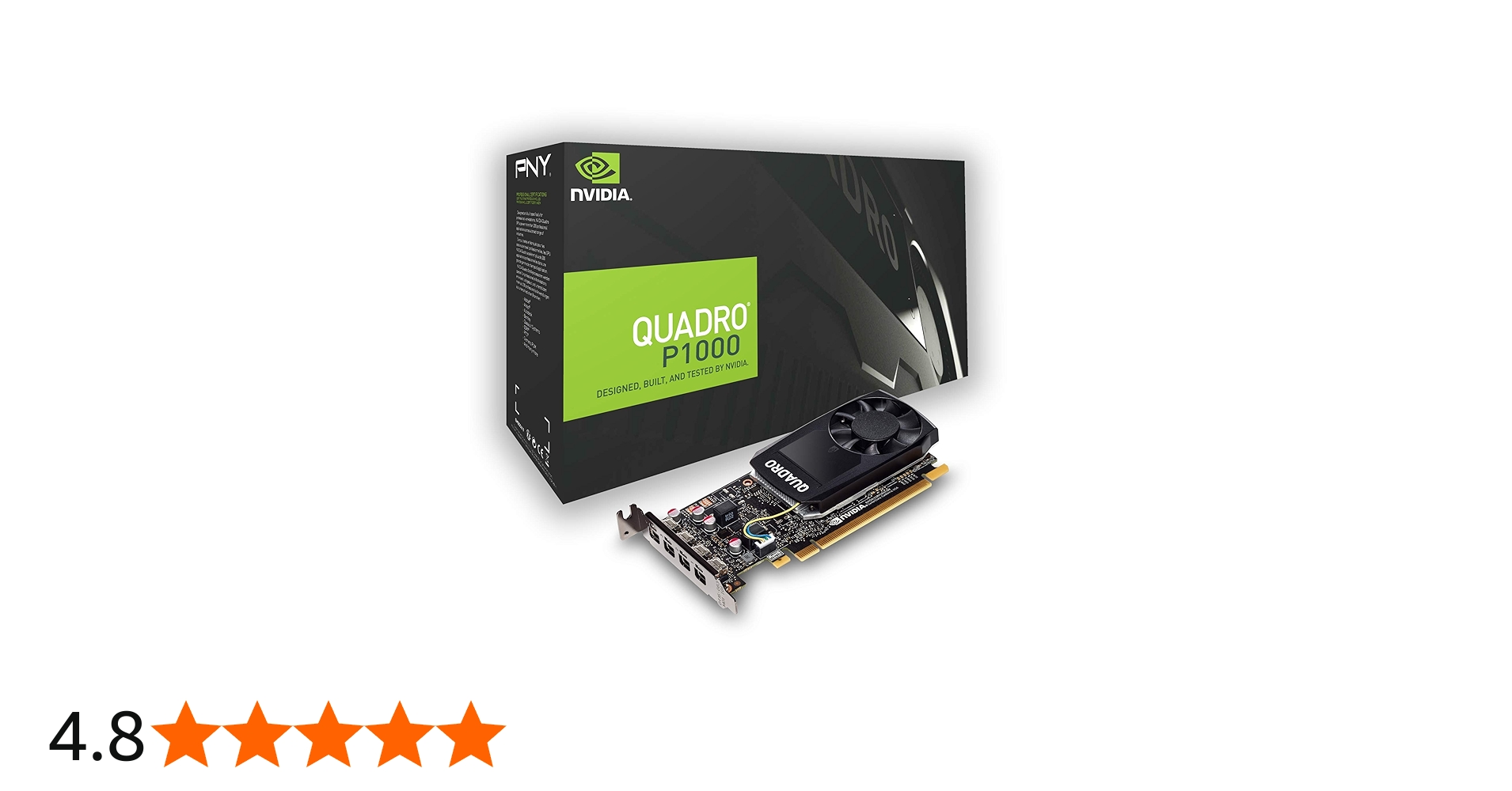 Amazon | PNY Quadro P1000 DVI 4GB GDDR5。 | ピーエヌワイ(PNY