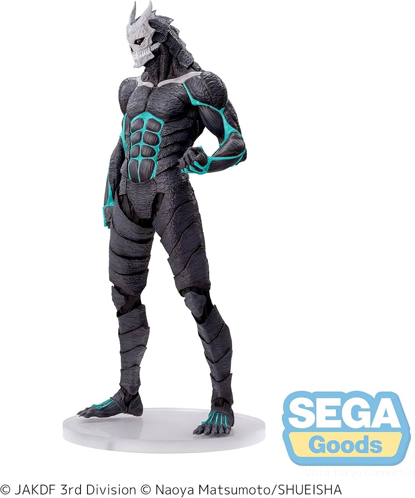 Amazon.com: SEGA - Kaiju No. 8 Figure: KAIJU No.8 - Red and Black