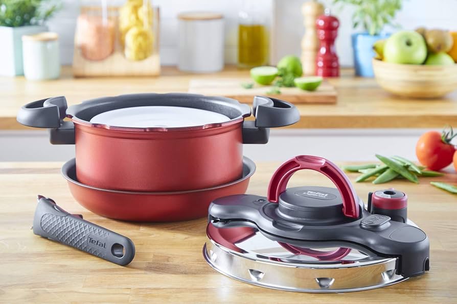 Amazon.com: Tefal Ingenio All-In-One 8-Piece Cookware Set, Cooking