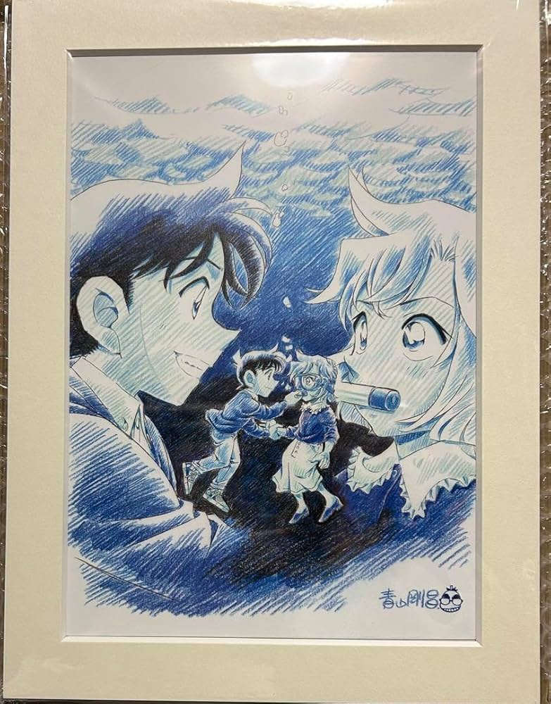 名探偵コナン30周年展 コナン展 複製原画 灰原哀 コ哀 名探偵コナン30