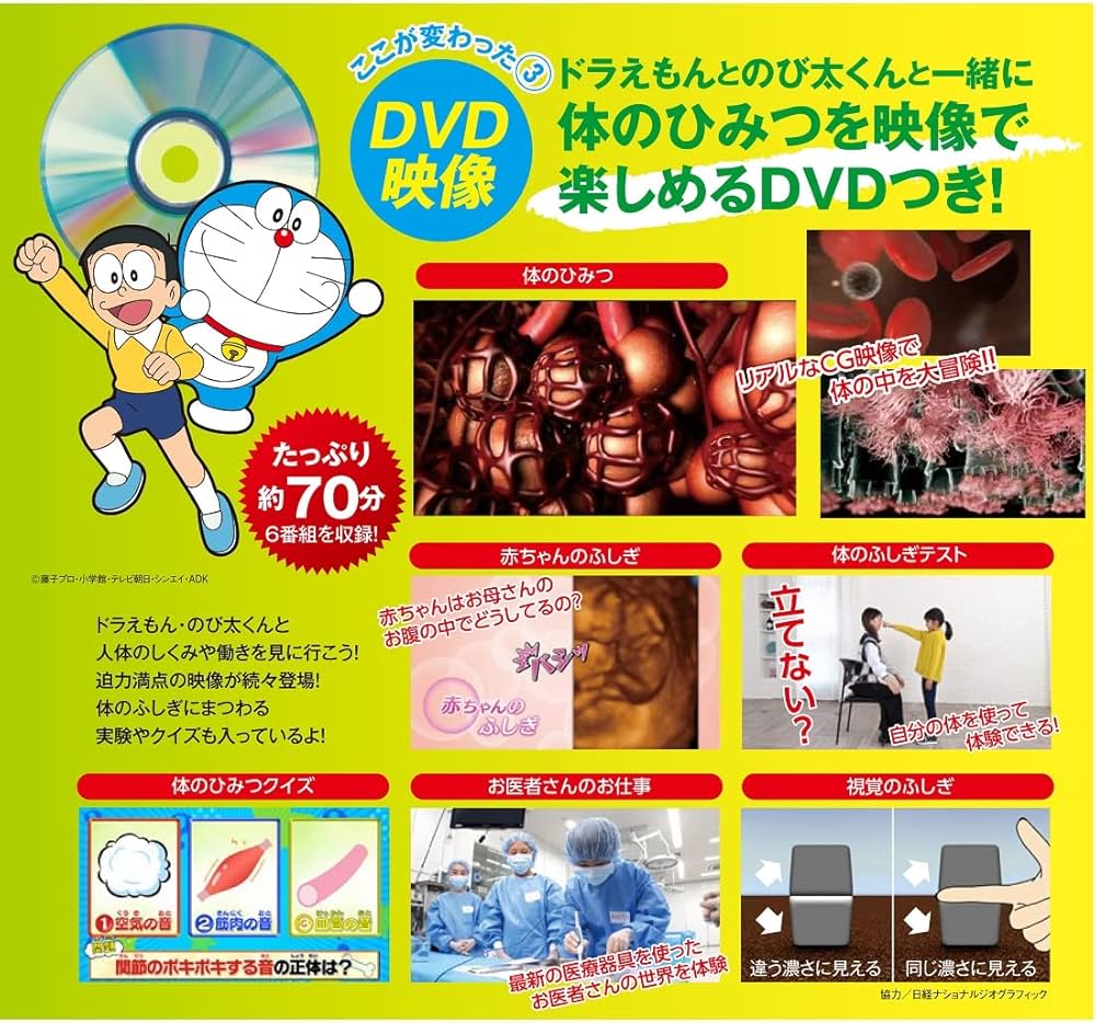 Amazon.co.jp: 小学館の図鑑NEO［新版］人間DVDつき (小学館の
