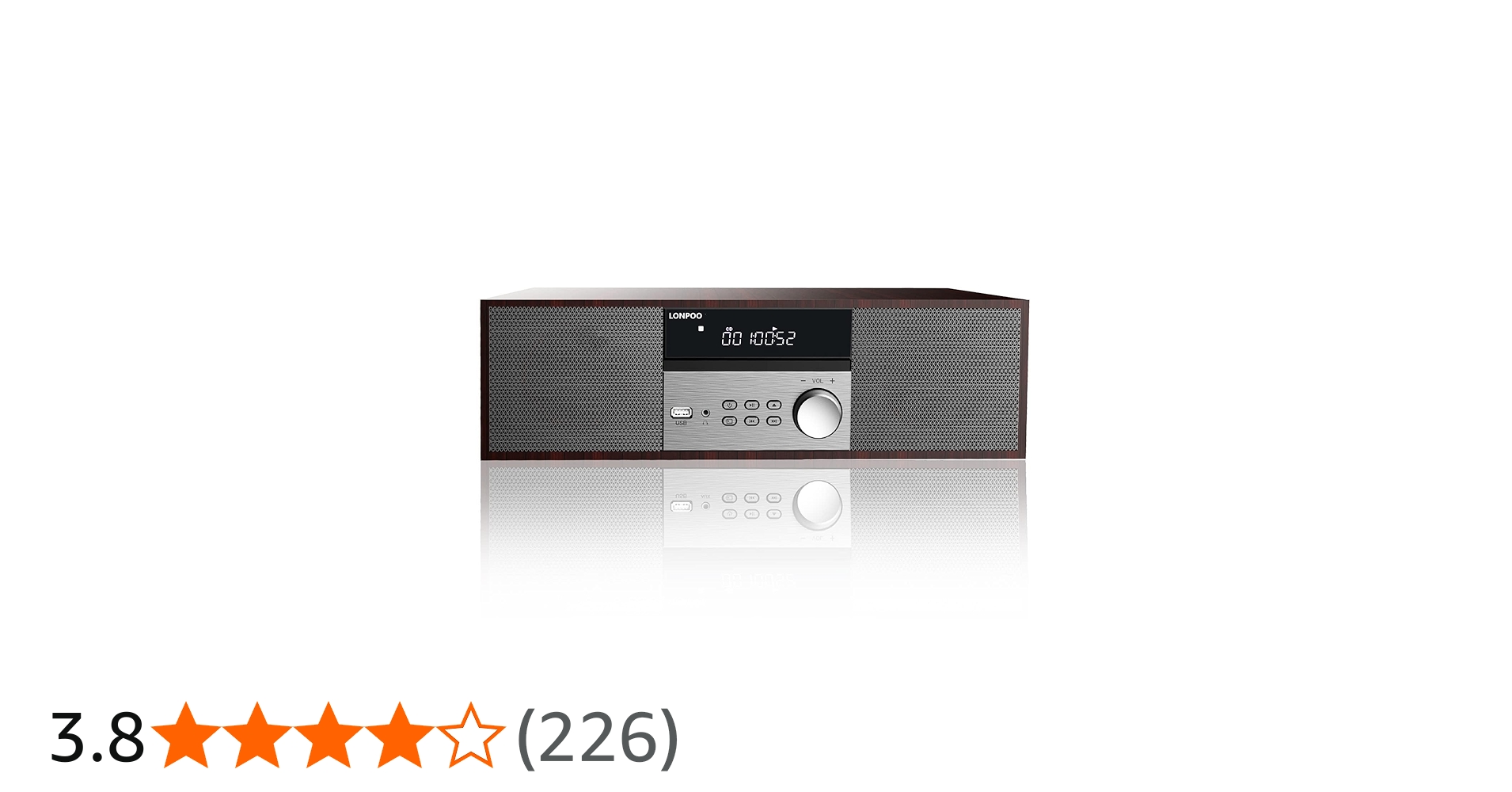 Amazon.co.jp: CDプレーヤー 40W コンパクトコンポーネントシステム CD