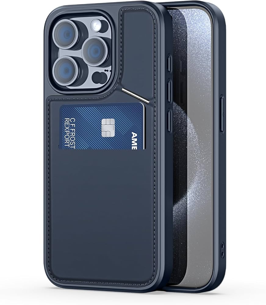 Amazon.co.jp: 【2024 新登場! 背面カード収納付】iPhone 15 Pro