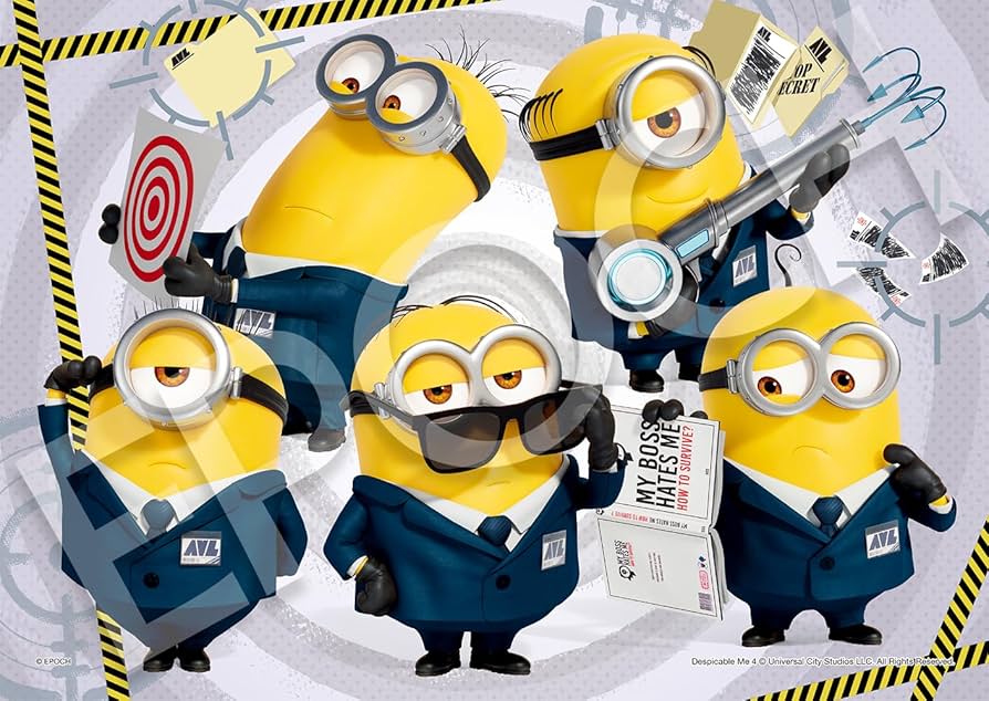 Amazon.co.jp: Epoch Company 108 Piece Jigsaw Puzzle Minions Agent