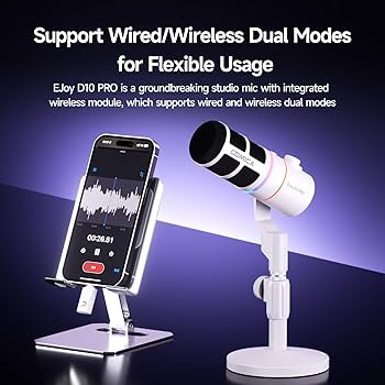 Amazon.co.jp: COMICA ワイヤレスダイナミックマイク USB/XLRデジタル