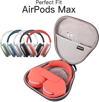 Amazon | Smatree AirPods max収納ケース ヘッドホンケース ハード