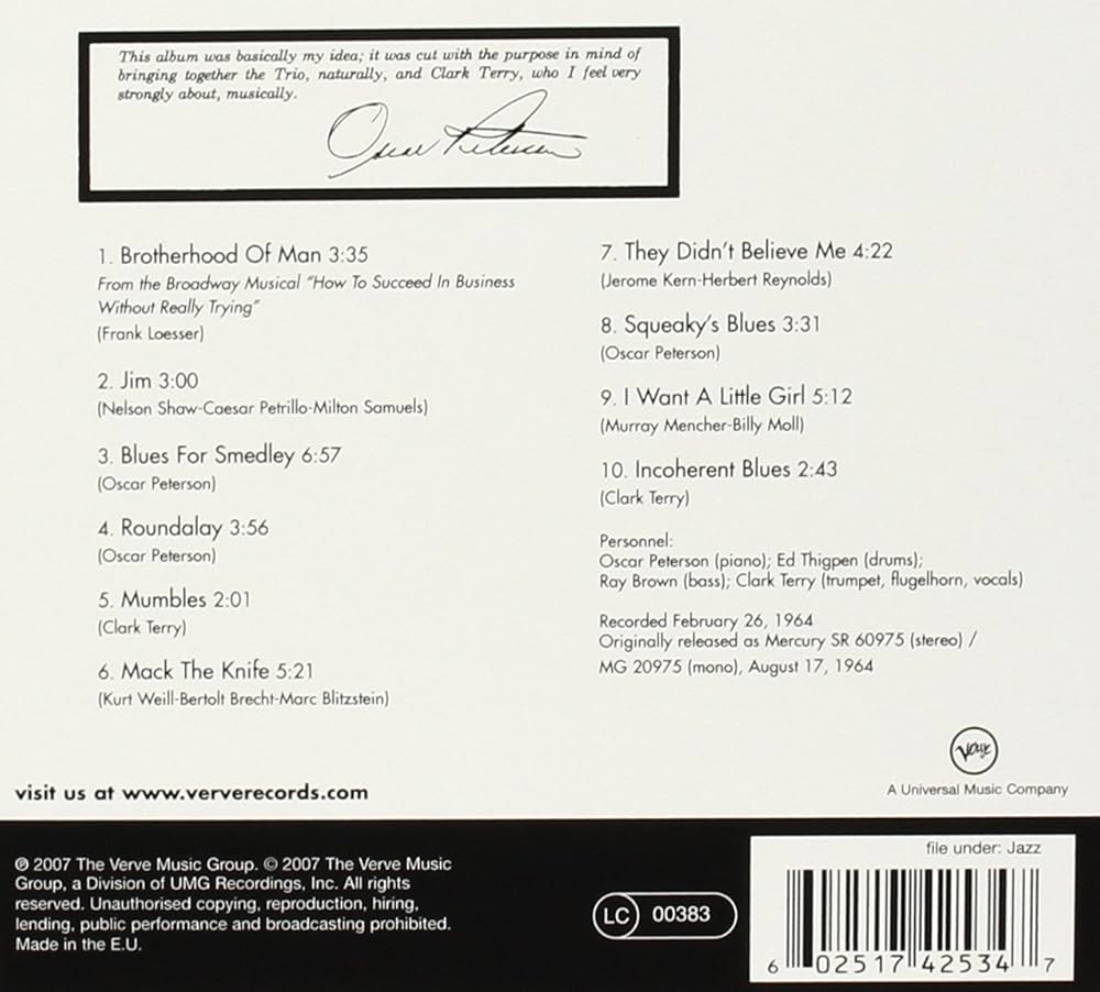 Amazon.co.jp: Oscar Peterson Trio Plus One (Reis) (Rstr): ミュージック