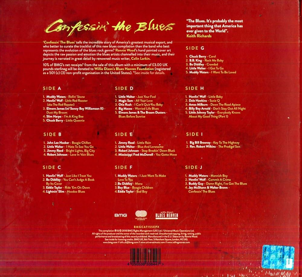 Amazon.co.jp: Confessin' The Blues [Analog]: ミュージック