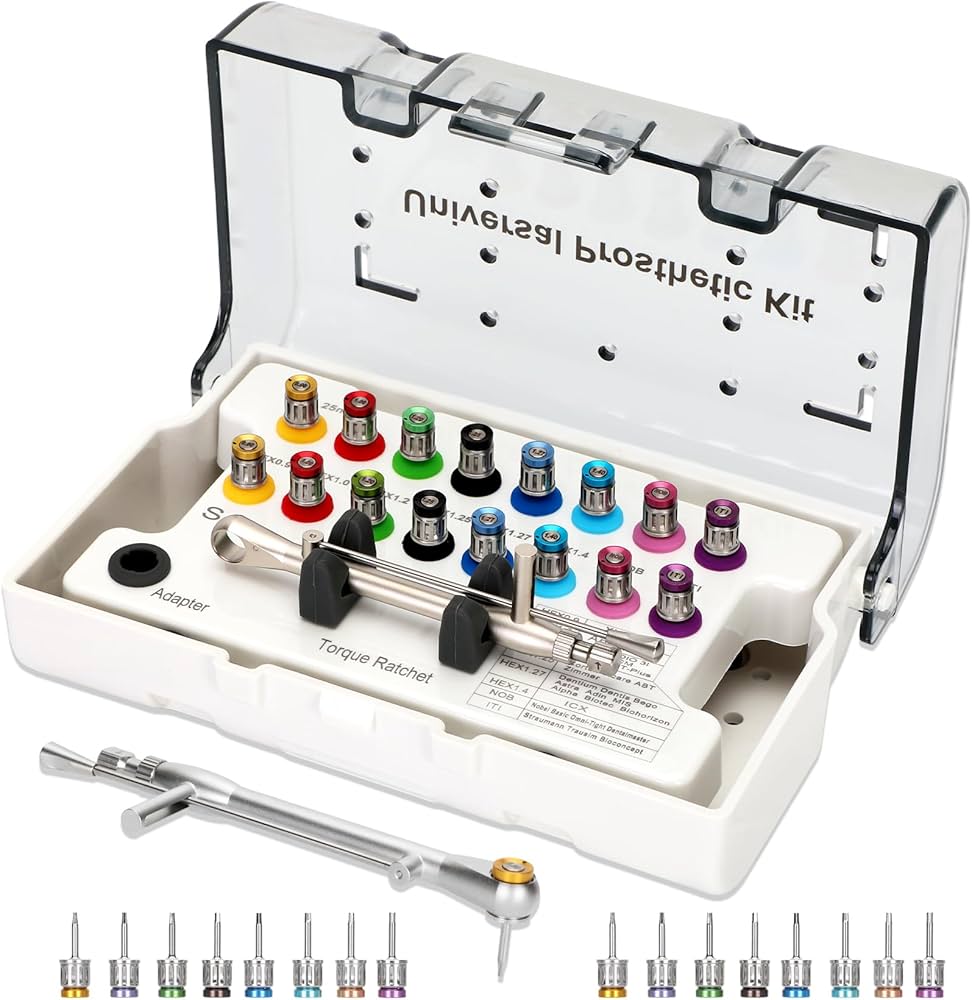 Amazon | 歯科インプラント トルクレンチセット ユニバーサル補綴