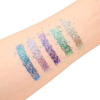 Amazon.co.jp: Boobeen カラフル グリッター アイライナー リキッド