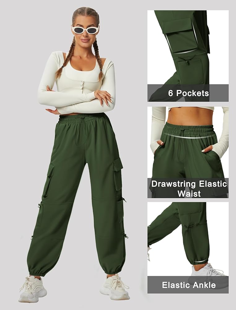 Amazon.com: DLOODA Quick Dry Cargo Pants Lightweight Tactical