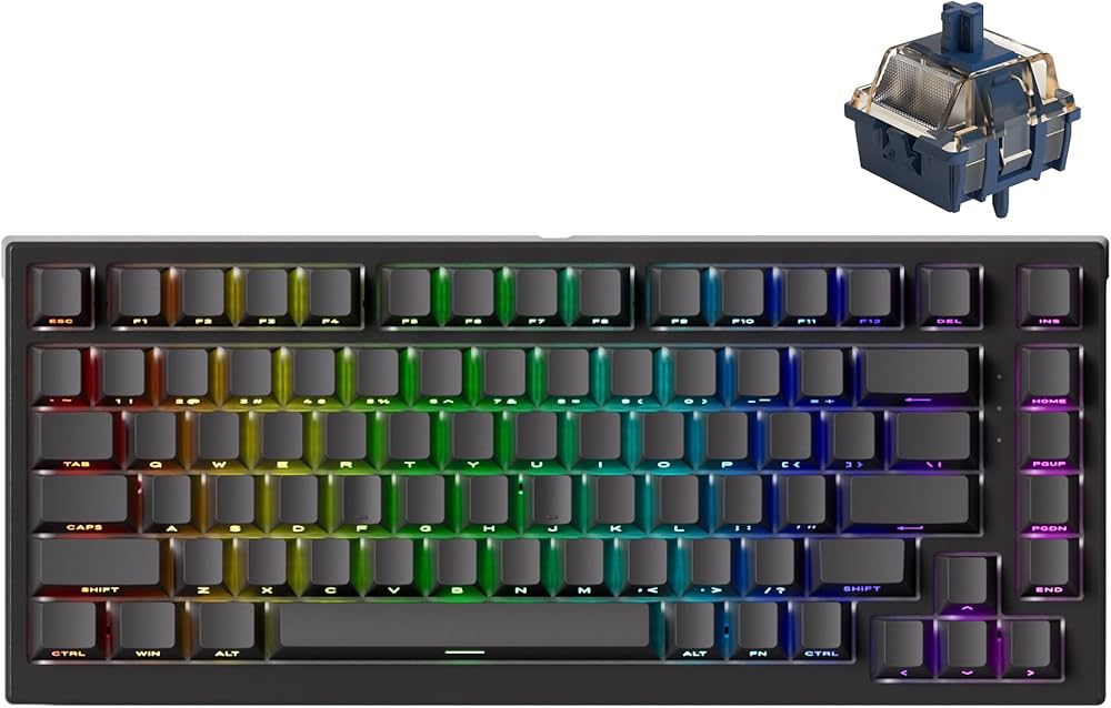 Amazon | 【国内正規品】Akko(アッコ) TAC75 HE 75%英語配列 0.005mm