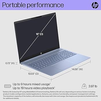 Amazon.com: HP Pavilion 16 2024 Business Laptop 16