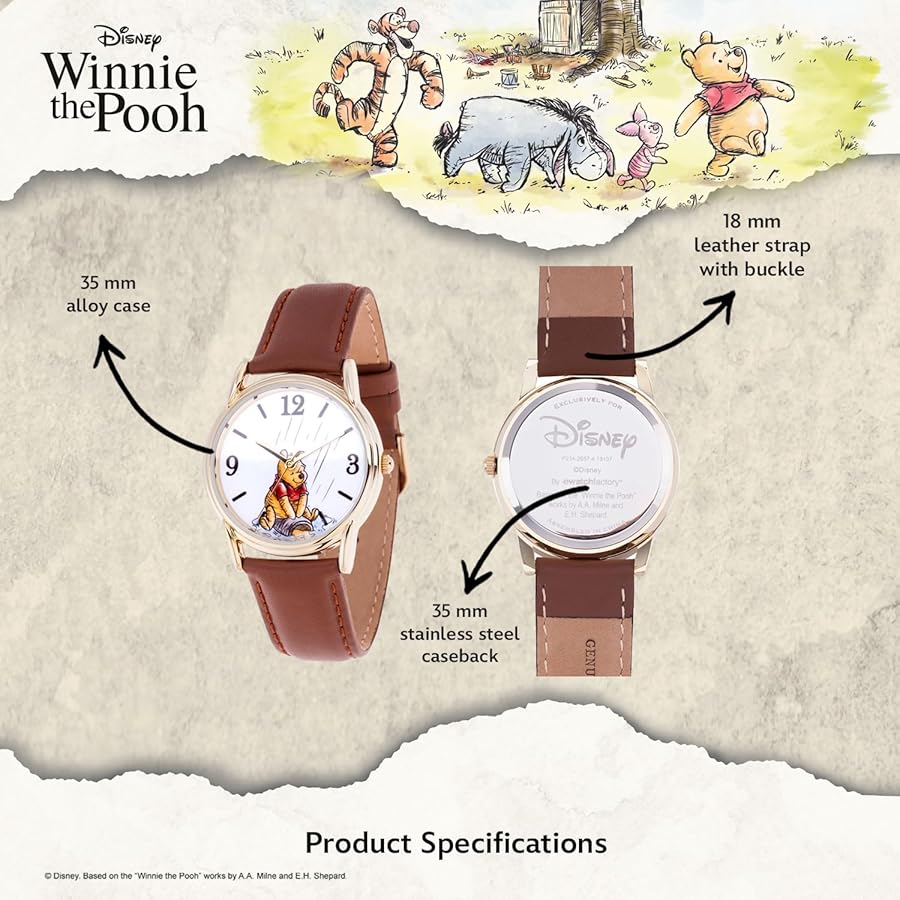 Amazon.com: Disney Winnie The Pooh Watch for Men – Classic