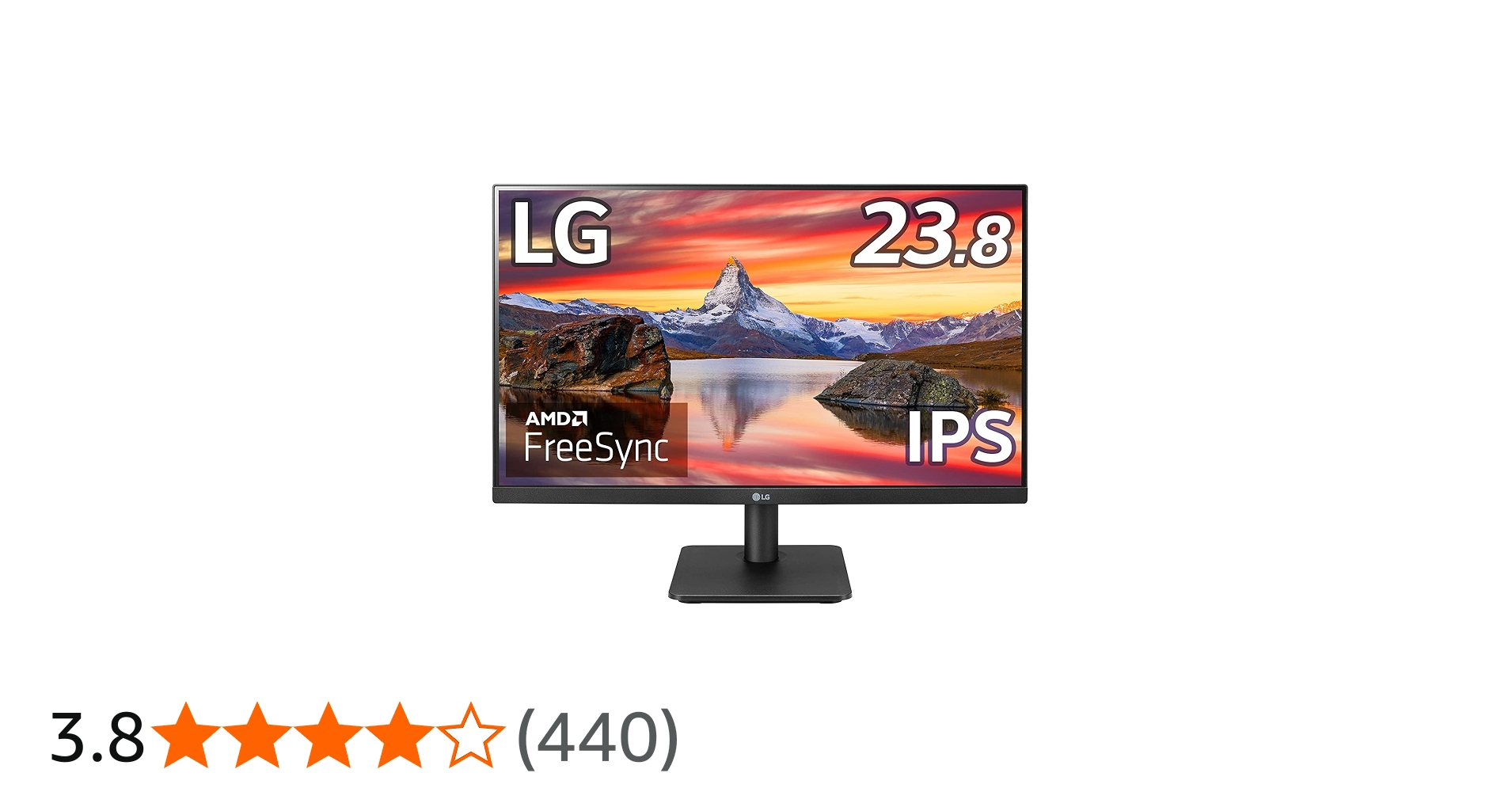 Amazon.co.jp: LG フレームレス モニター ディスプレイ 24MP400-B 23.8