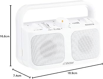 Amazon.co.jp: JVCケンウッド Victor SP-A900-W 手元テレビスピーカー