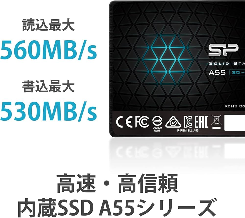Amazon | SP Silicon Power シリコンパワー SSD 512GB 3D NAND採用