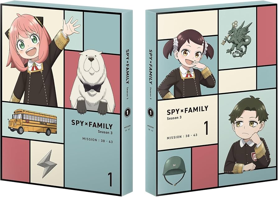 Amazon.co.jp: 『SPY×FAMILY』Season 3 Vol.1 完全初回数量限定版 [Blu