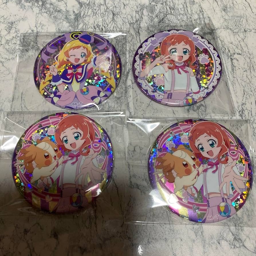 Amazon | わんだふるぷりきゅあ ホログラム缶バッジ キュアフレンディ