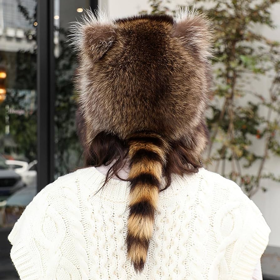 Amazon.co.jp: 冬季節 保温 ミンクファー 帽子 ミンクハット 小顔効果