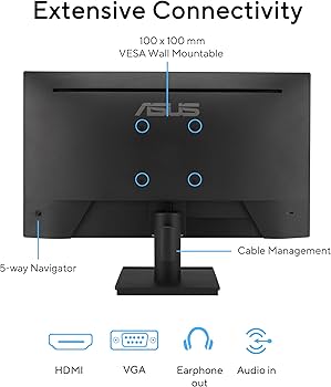 Amazon.com: ASUS 24” (23.8-inch viewable) 1080P VA249HG Eye Care