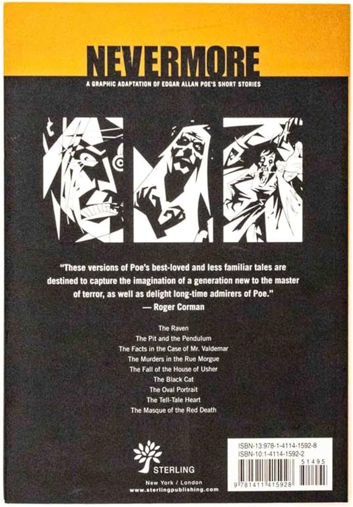 Nevermore (Illustrated Classics): A Graphic Adaptation of Edgar