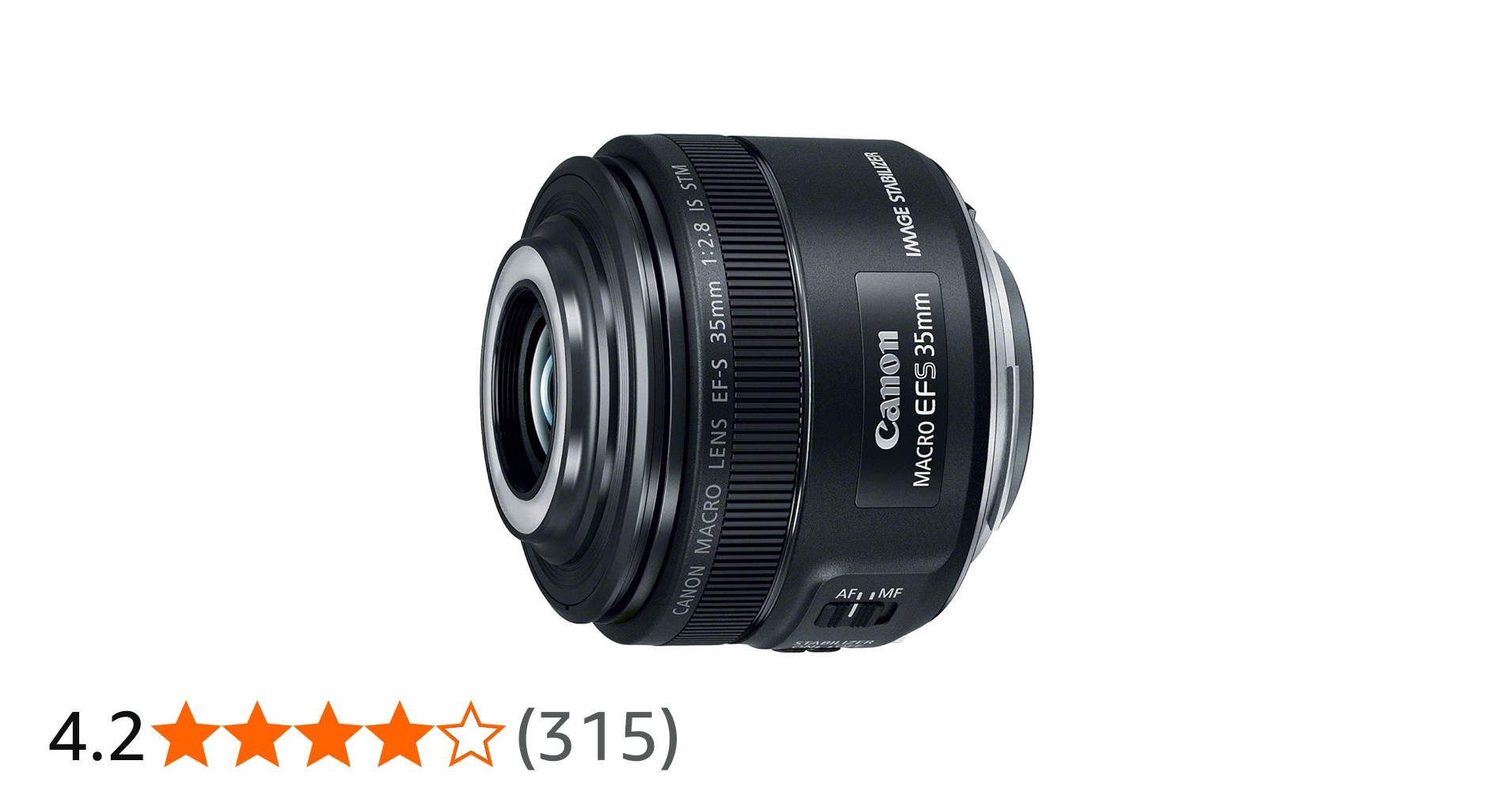 Amazon.co.jp: Canon 単焦点マクロレンズ EF-S35mm F2.8 マクロ IS STM