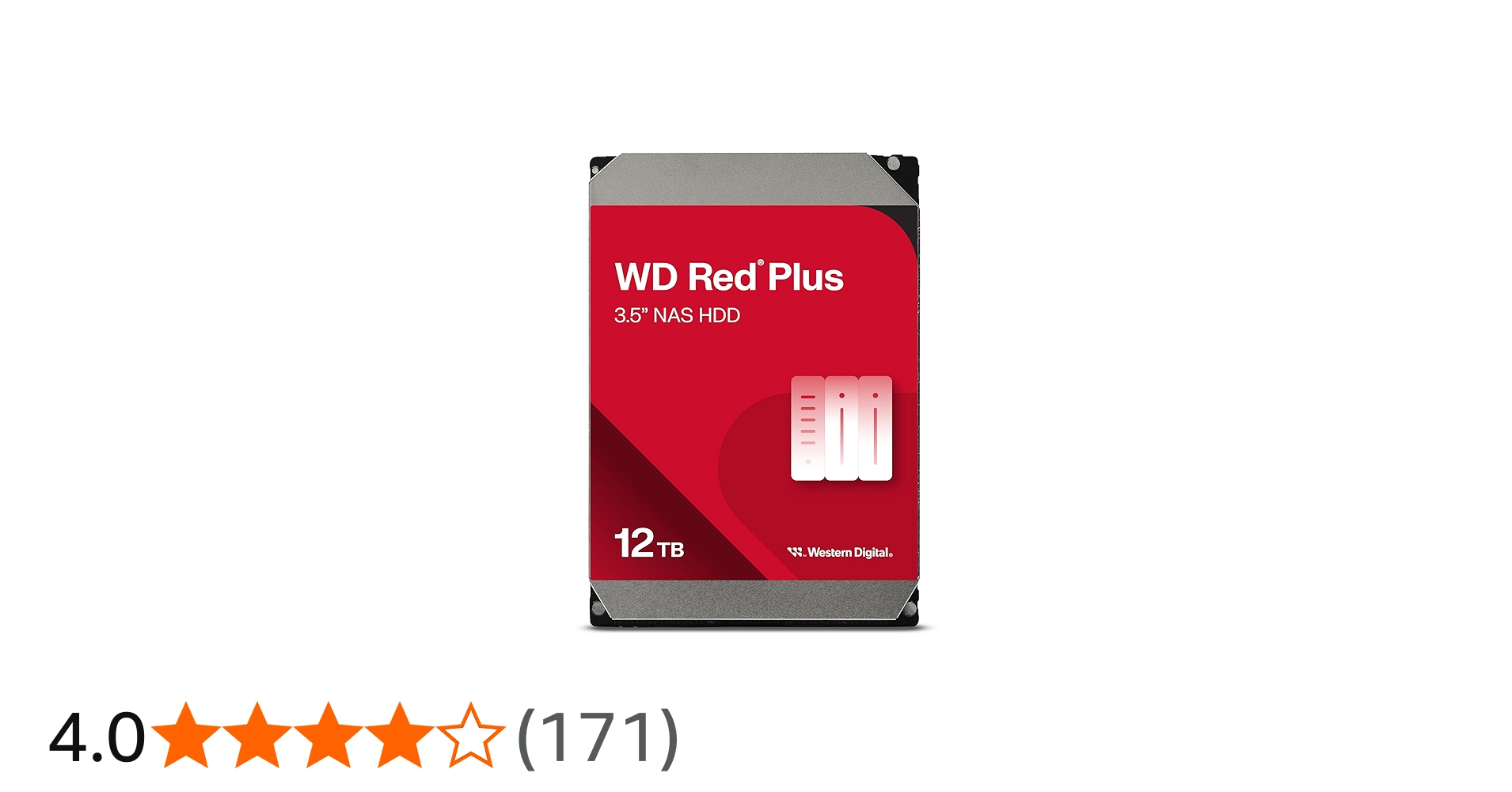 Amazon | WD120EFGX [WD Red Plus（12TB 3.5インチ SATA 6G 7200rpm