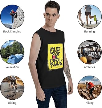 Amazon | [Qbodp] タンクトップ メンズ ワンオクロック ONE OK ROCK T