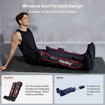 Amazon.com: Air Compression Foot and Leg Massager - Deep Kneading