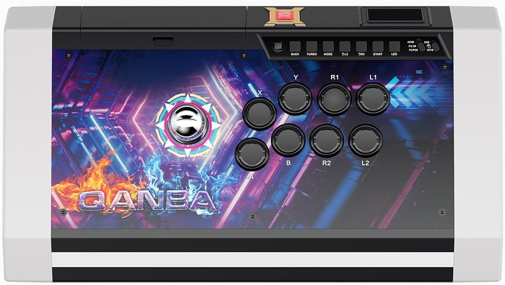 Amazon.com: qanba Q3 Obsidian Silent Arcade Joystick Multifunction