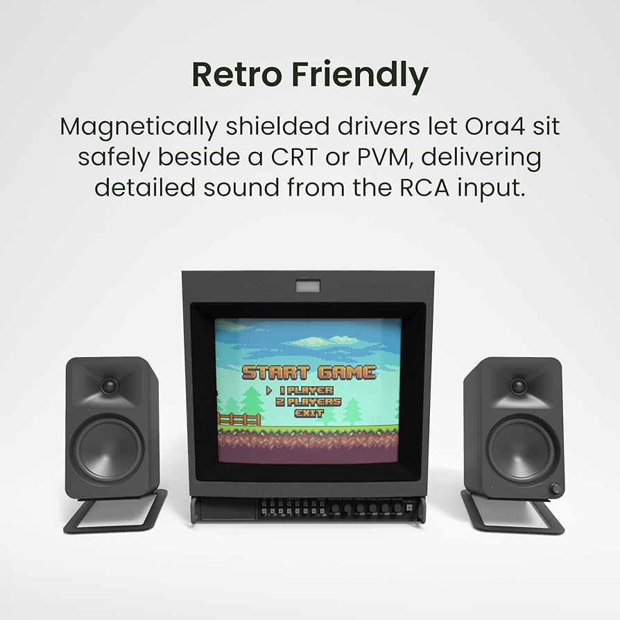 Amazon.com: Kanto ORA4 140W Powered Reference Speakers with