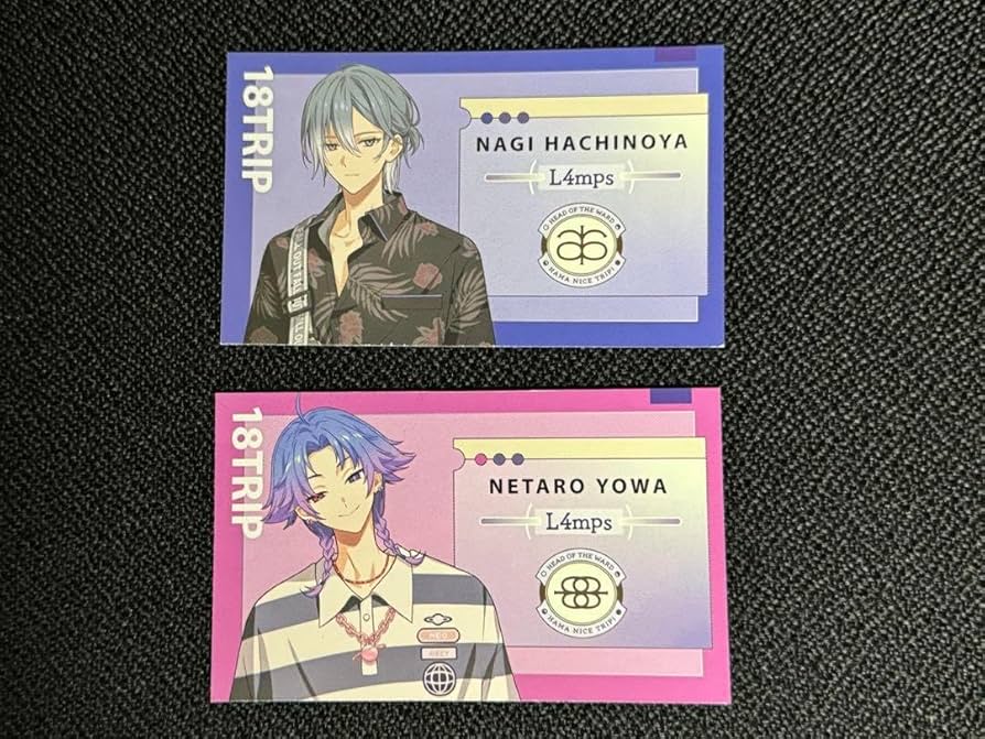 Amazon.co.jp: 蜂乃屋凪 夜半子タろ 18TRIP エイトリ 名刺風カード