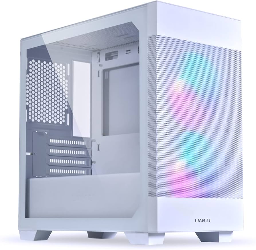 Amazon.com: LIAN LI High Airflow Micro ATX White PC Case, RGB